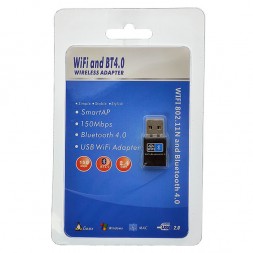 Wi-Fi 2.4 ГГц + Bluetooth 4.0 адаптер, PCB19